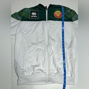 Errea soccer zippered sweat shirt size large